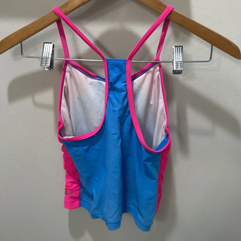 Speedo 2 Piece Tankini Suit Sz 12